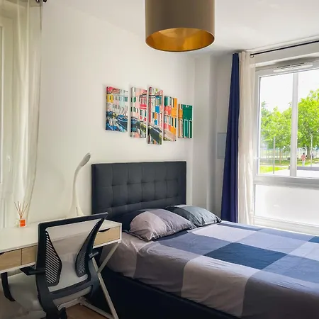 Comfortable Rooms In Nanterre University Near La Defense Arena And Paris With Very Good Wifi Extérieur photo